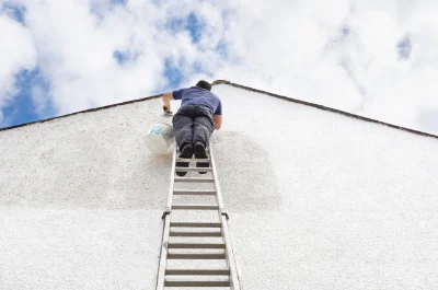 Peinture extérieure à Pleugriffet — façades et ravalement